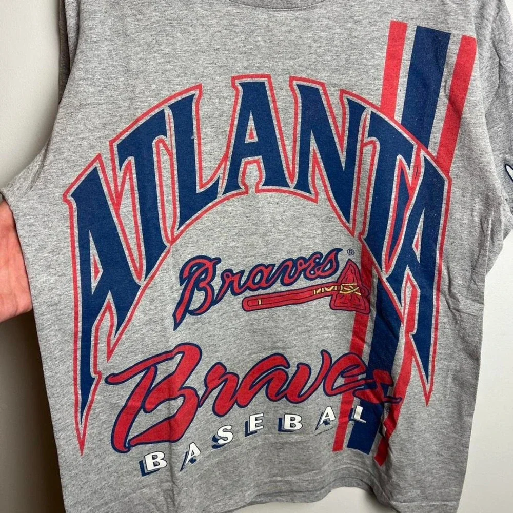 Vintage Atlanta Braves AOP Tee - Picture 2 of 7